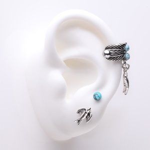 3 Pcs of Assorted Vintage Turquoise Stud x Cuff Package